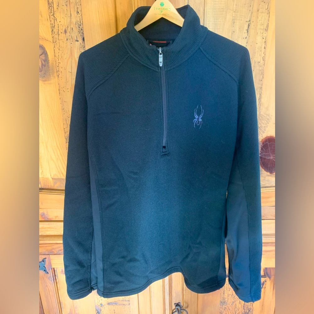 Spyder 3/4 zip sweater XXL
